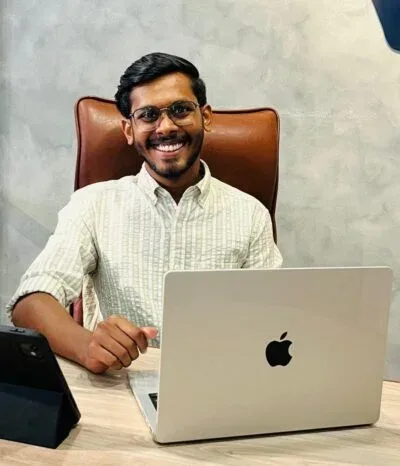 Mr Aflah Shibili, Managing Director, English Cafe Tamil